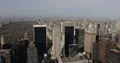 Aerial View of New York City Skyline Skyscraper in Manhattan Iconic Central Park 4k or 4k+ Resolution