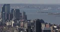 Aerial View of New York City Cityscape Lower Manhattan Liberty Island Statue Nyc 4k or 4k+ Resolution