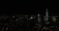 Aerial View of New York City Downtown Manhattan One World Trade Center Night Nyc 4k or 4k+ Resolution