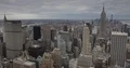 Aerial View of New York City Skyline Midtown Manhattan and Empire State Building 4k or 4k+ Resolution