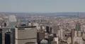 Aerial View of New York City in Midtown Manhattan and Chrysler Building Daylight 4k or 4k+ Resolution