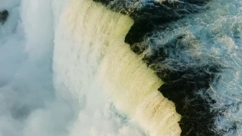 Aerial view of Niagara Falls Stockbeeldmateriaal 126255307