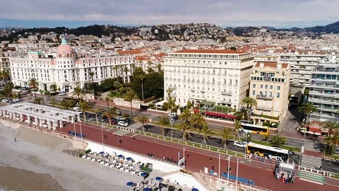 Aerial view of Nice Video stock 87459864