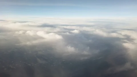 Aerial view of nice landscape, cloud and sky Stock Footage 117073808