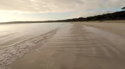 Aerial view of ocean Video stock 50993920