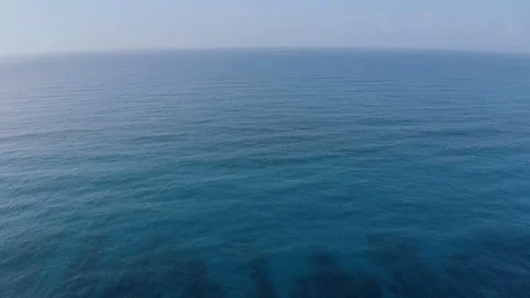 Aerial view of the ocean Stock Footage 127595966