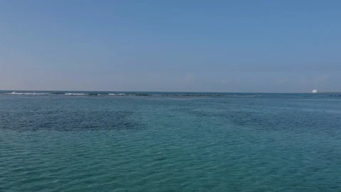 Aerial view of the ocean Stock Footage 127596252