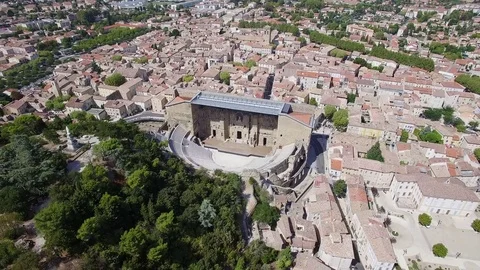 Aerial view of Orange Stock Footage 72951120
