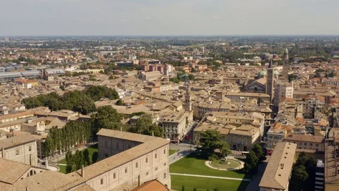 Aerial view of Parma Stock Footage 116899930