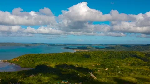 Aerial view of the Philippines Stock Footage 109796346