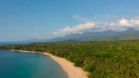 Aerial view of Philippines Stock Footage 109797093