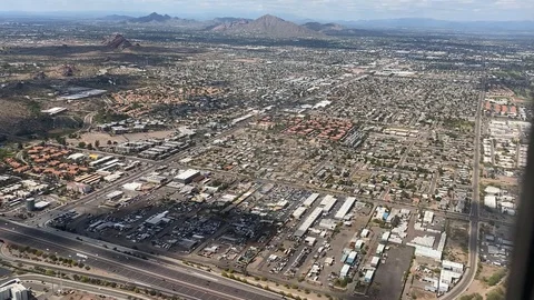 Aerial View of Phoenix Stock Footage 128385185