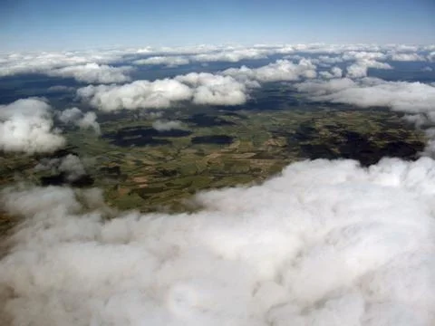 Aerial view Stock Photos