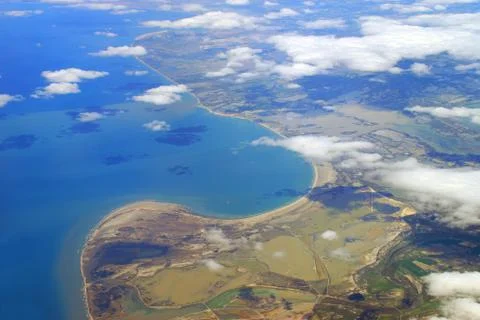 Aerial view Stock Photos