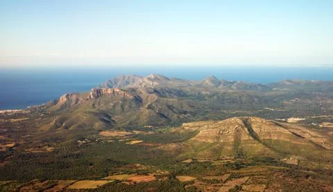 Aerial view Foto stock