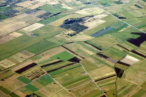 Aerial view Foto stock