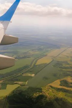 Aerial view. Foto stock