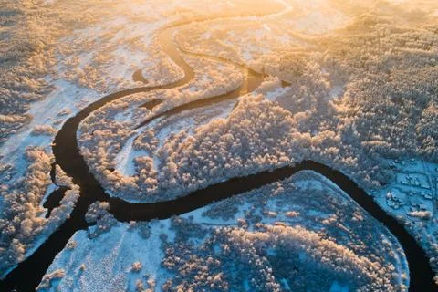Aerial view Foto stock