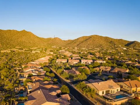 Aerial view Stock Photos