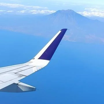Aerial view Foto stock
