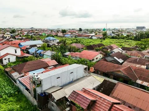Aerial view Stock Photos