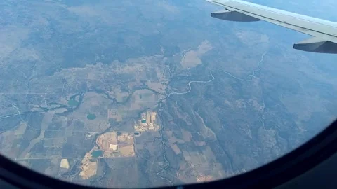 Aerial View from the plane Stock-Footage 332887005
