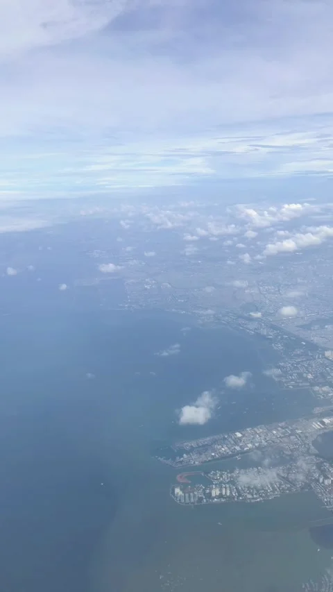 Aerial view from plane Vídeo Stock 345943147
