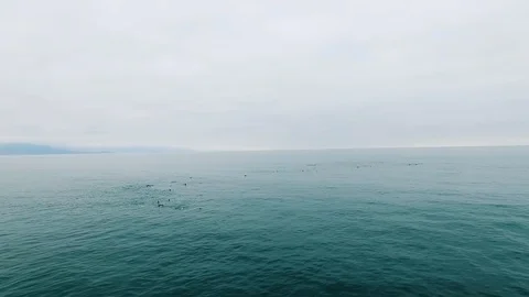 Aerial view of Punta De Choros in Chile Stock Footage 124724982