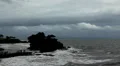 Aerial view to Pura Tanah Lot Hindu Temple, Bali Island, Indonesia Archipelago HD Footage
