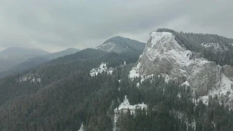 Aerial View of Red Lake Stock Footage 172263718