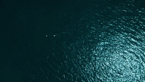 Aerial View of The Red Sea in Eilat, Israel Stock Footage 246833711