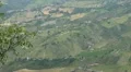 Aerial view of Republic of San Marino, Italy, Europe HD Footage