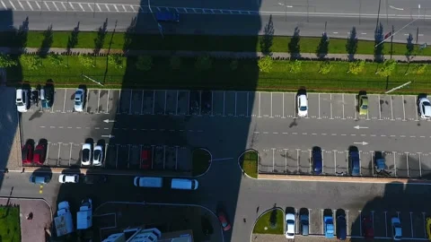 Aerial view of residence Stock Footage 131070389