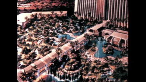 Aerial View of Resort Stock Footage 276291814