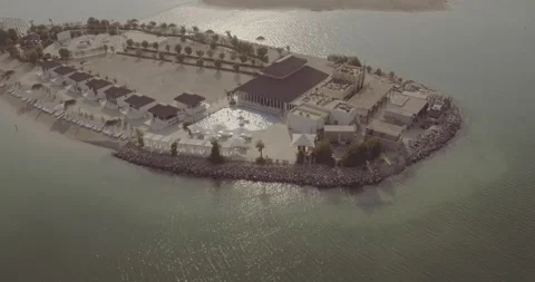 Aerial view of Resort 库存影片 341836576