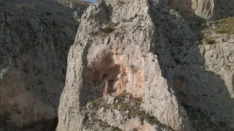 Aerial  View of the rock formation 库存影片 239776810