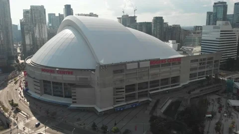 Aerial View of the Rogers Centre Stock Footage 143102774
