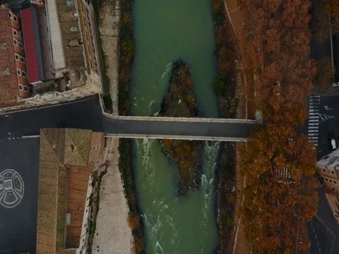 Aerial view of Rome Stock-Footage 78352087