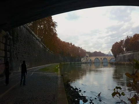 Aerial view of Rome Stock-Footage 78352501