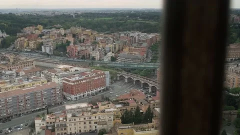 Aerial view on Rome from Vatican. Stock Footage 169522044