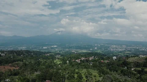 Aerial view of rural Stock Footage 291695612