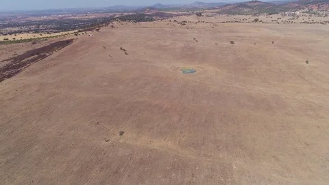 Aerial View Rural Landscape Stock Footage 82041785
