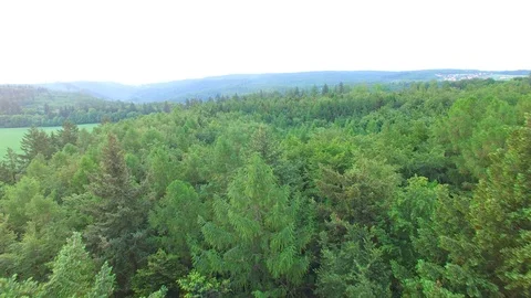 Aerial view of rural landscape. Stock Footage 89703207