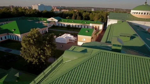 Aerial view of Russian Museum Stock Footage 73566552