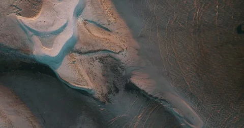 Aerial view of a sandy beach of Baltic sea Stock Footage 90758376