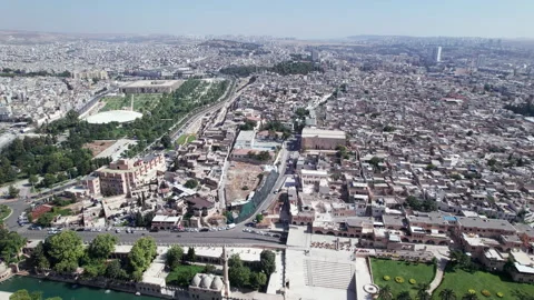 Aerial view of Sanliurfa Stock Footage 242798405