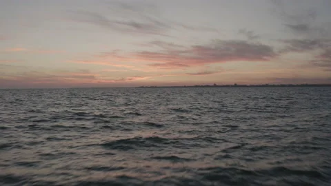 Aerial view of sea Stock Footage 147105383