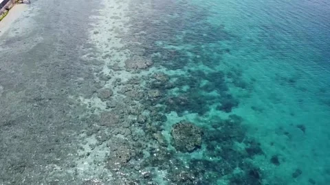 Aerial view of the sea. Stock Footage 178771032