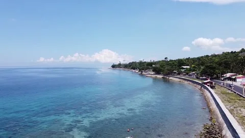 Aerial view of the sea. Stock Footage 178771076
