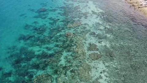 Aerial view of the sea. Stock Footage 178771091